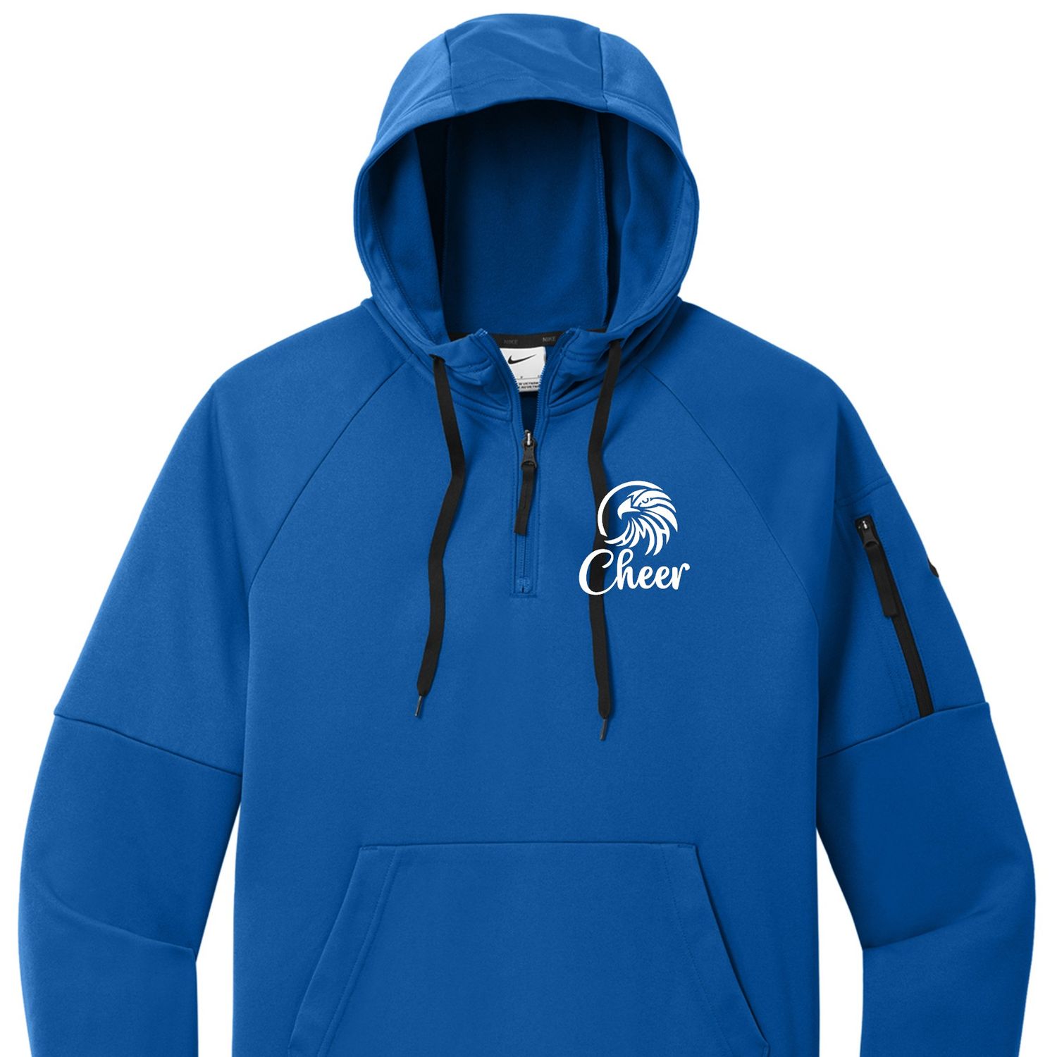 Hanover Area Mini Hawks Cheer Nike Performance 1/4 Zip Hoodie