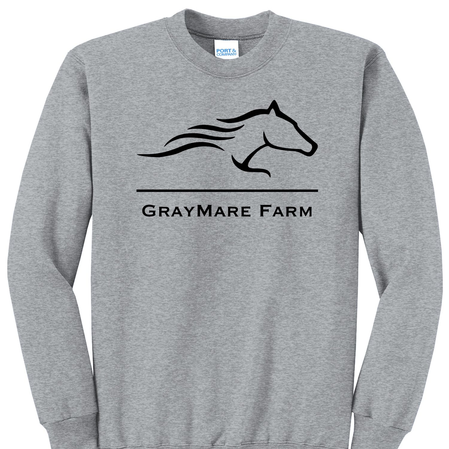 GrayMare Farm Crewneck Sweatshirts