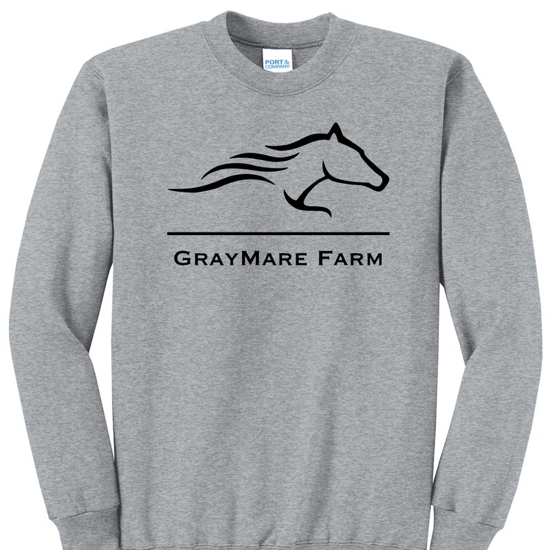 GrayMare Farm Crewneck Sweatshirts