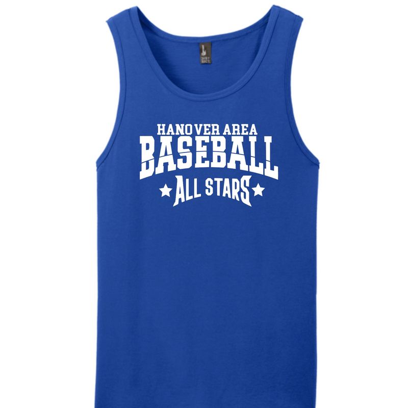 Hanover Area Little League All Stars Baseball Unisex Tank Top