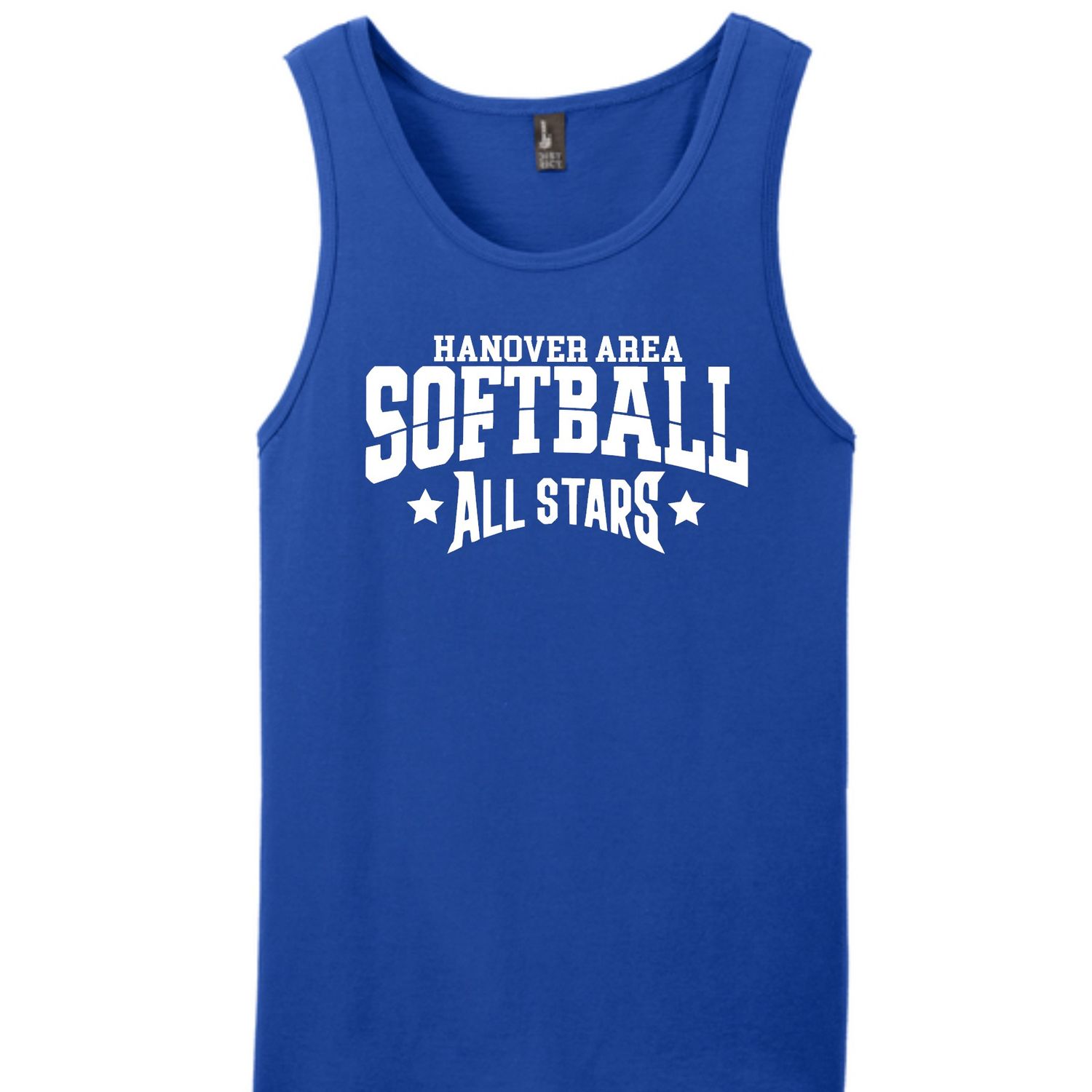Hanover Area Little League All Stars Softball Unisex Tank Top