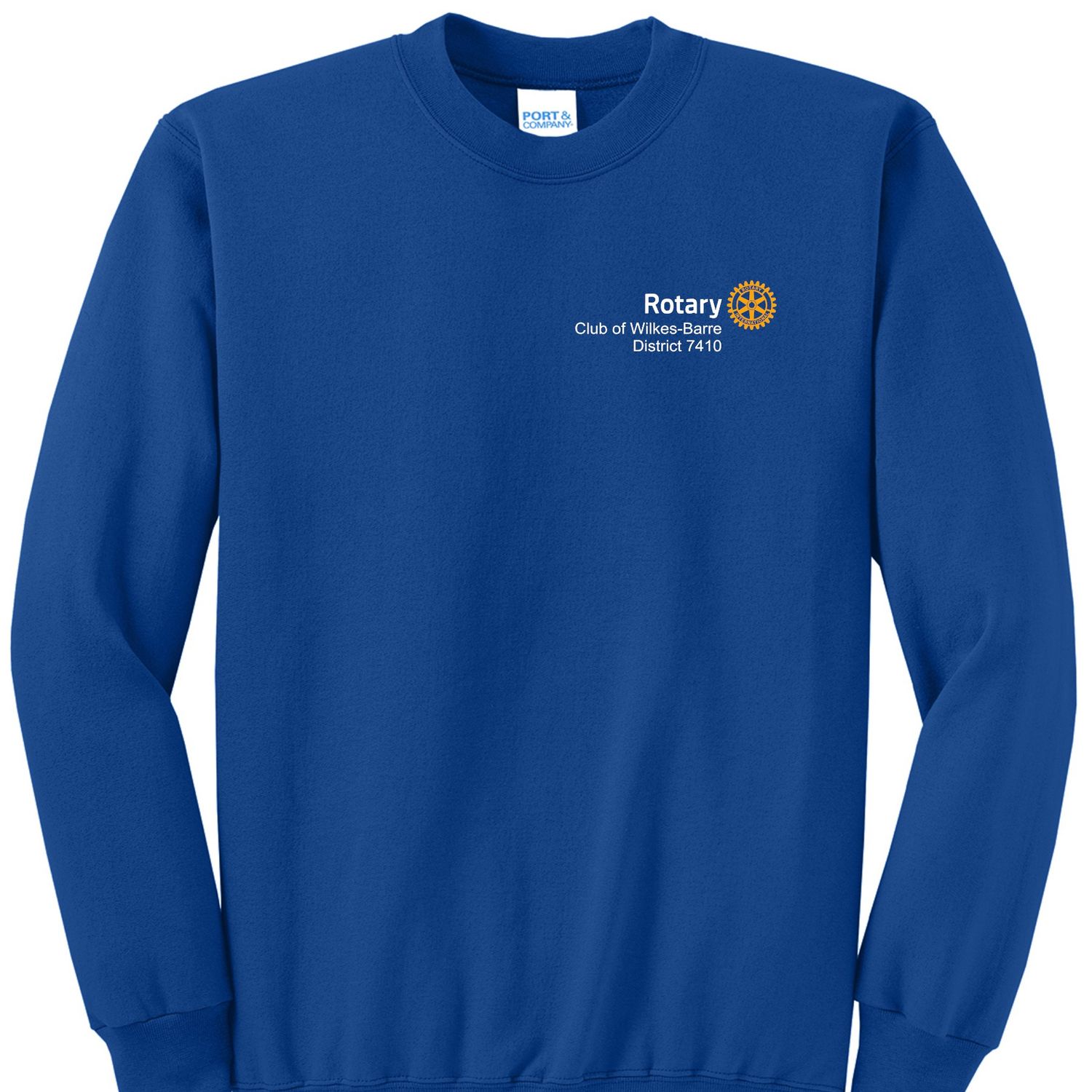 Rotary Club of Wilkes Barre Crewneck Sweatshirt