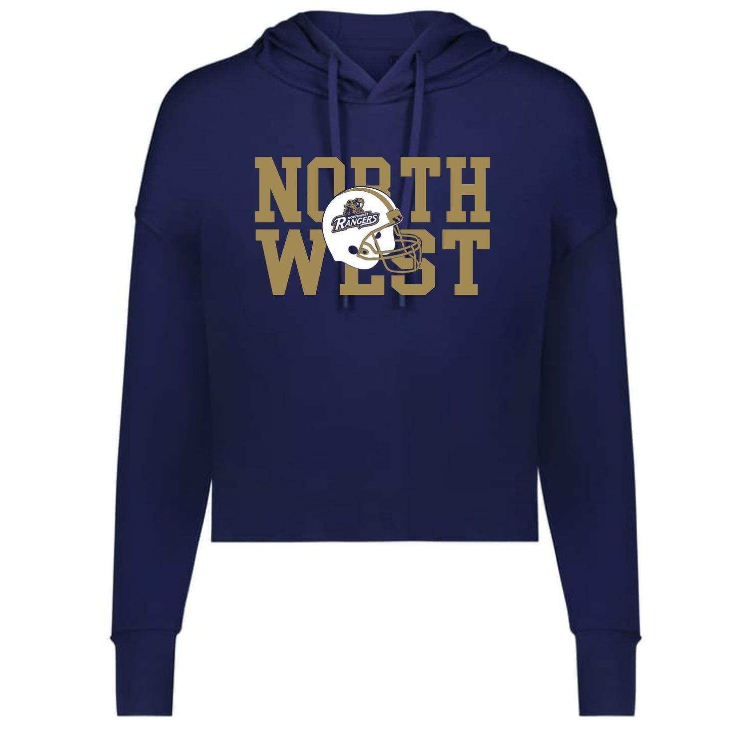 Northwest Rangers Cheer Holloway Micro Terry Blend Ladies Hoodie