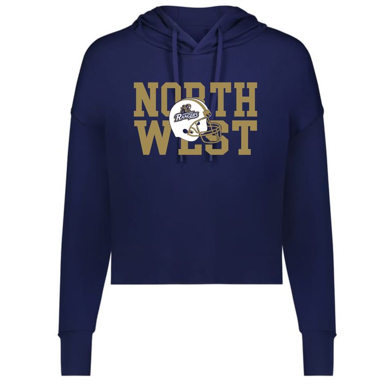 Northwest Rangers Cheer Holloway Micro Terry Blend Ladies Hoodie