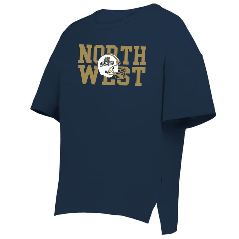Northwest Rangers Cheer Holloway Ladies Micro Terry Blend Shirt