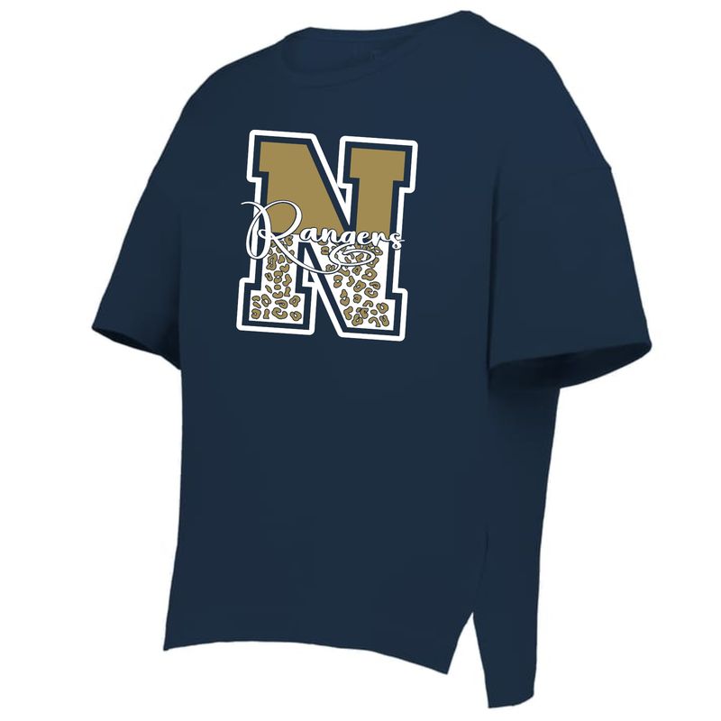 Northwest Rangers Cheer Holloway Ladies Micro Terry Blend Shirt