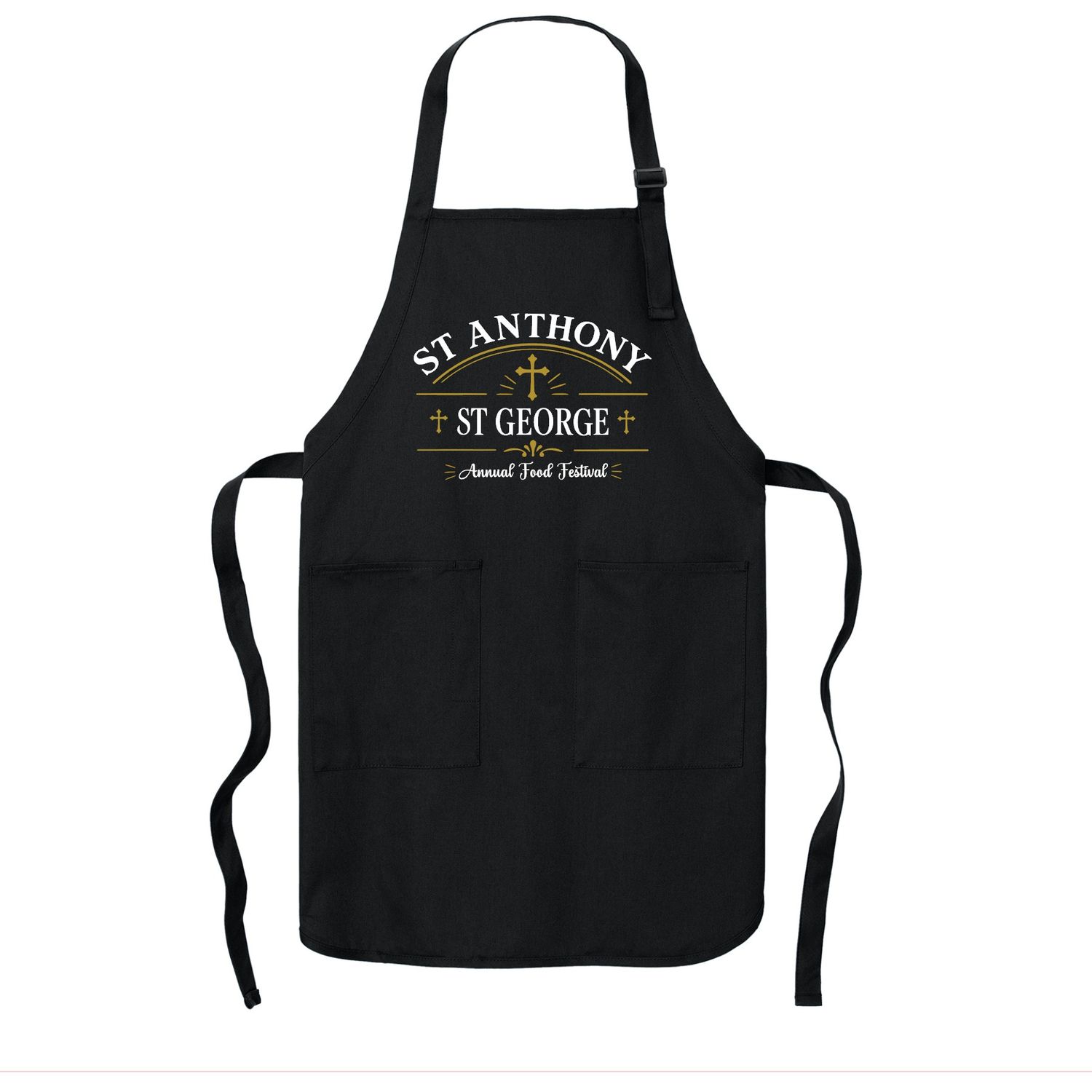 St Anthony St George Apron with Pockets