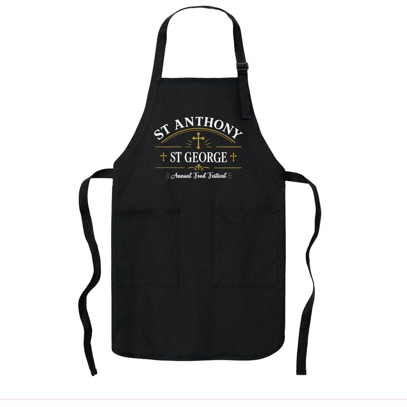 St Anthony St George Apron with Pockets