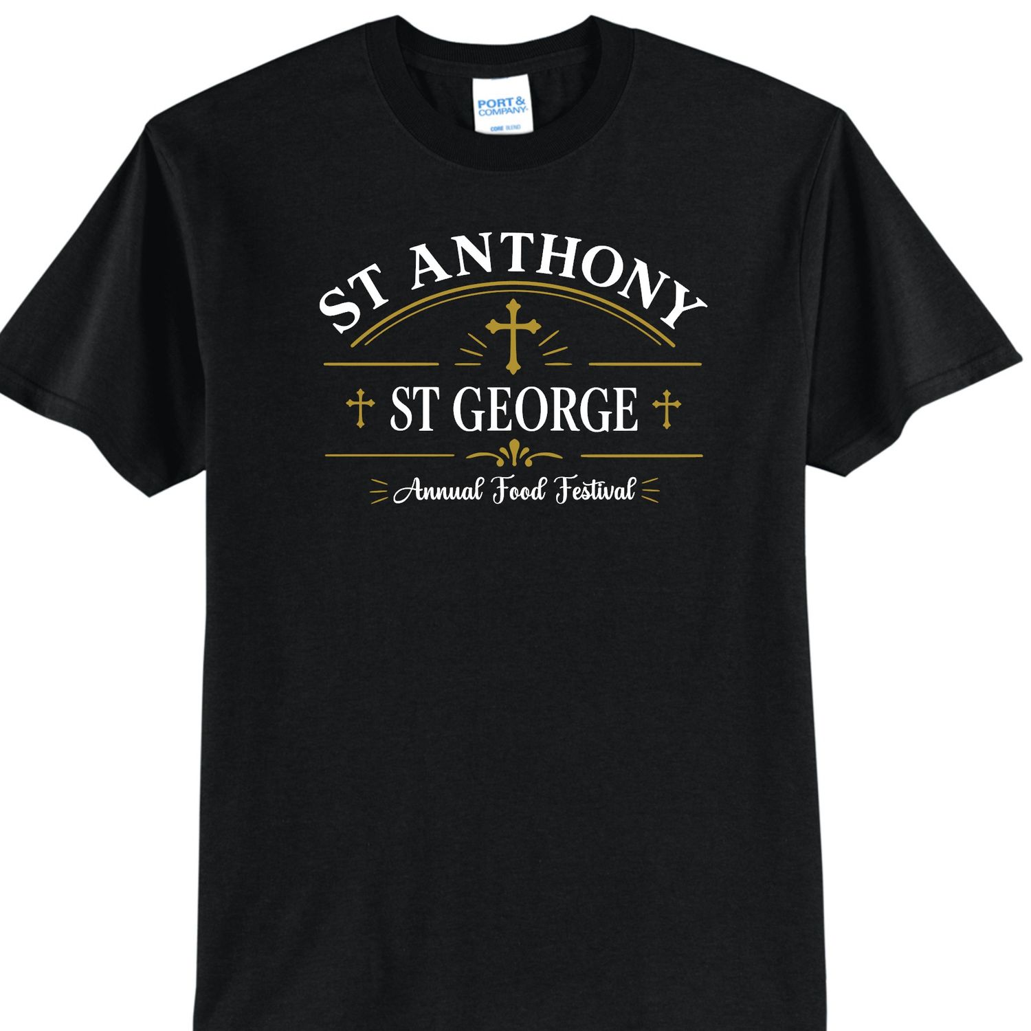 St Anthony St George Food Festival Tshirt