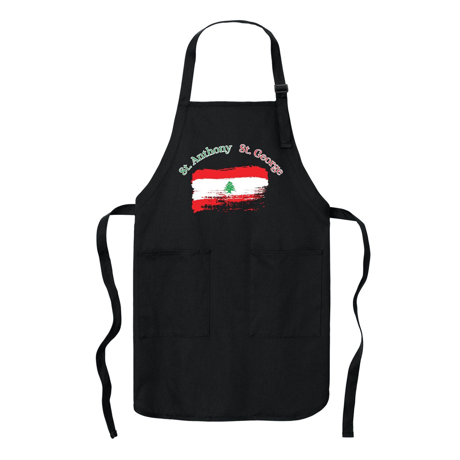 St Anthony St George Apron with Pockets