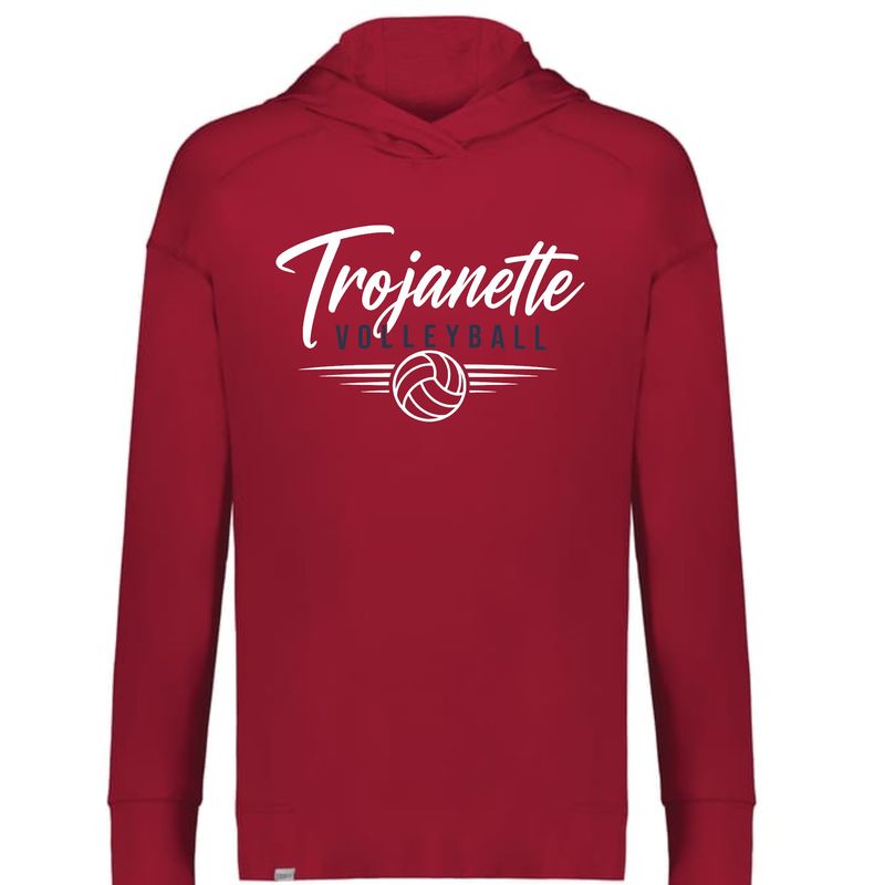 Nanticoke Volleyball Trojanette Holloway Soft Knit Hoodie