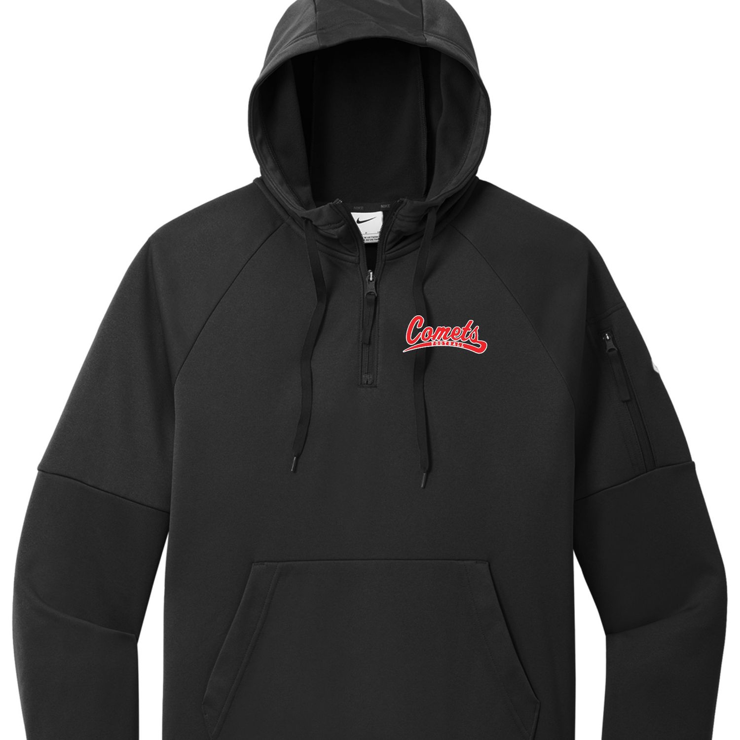 Comets Football Nike Therma Fit 1/4 Zip Hoodie Comets Football Nike Therma Fit 1/4 Zip Hoodie