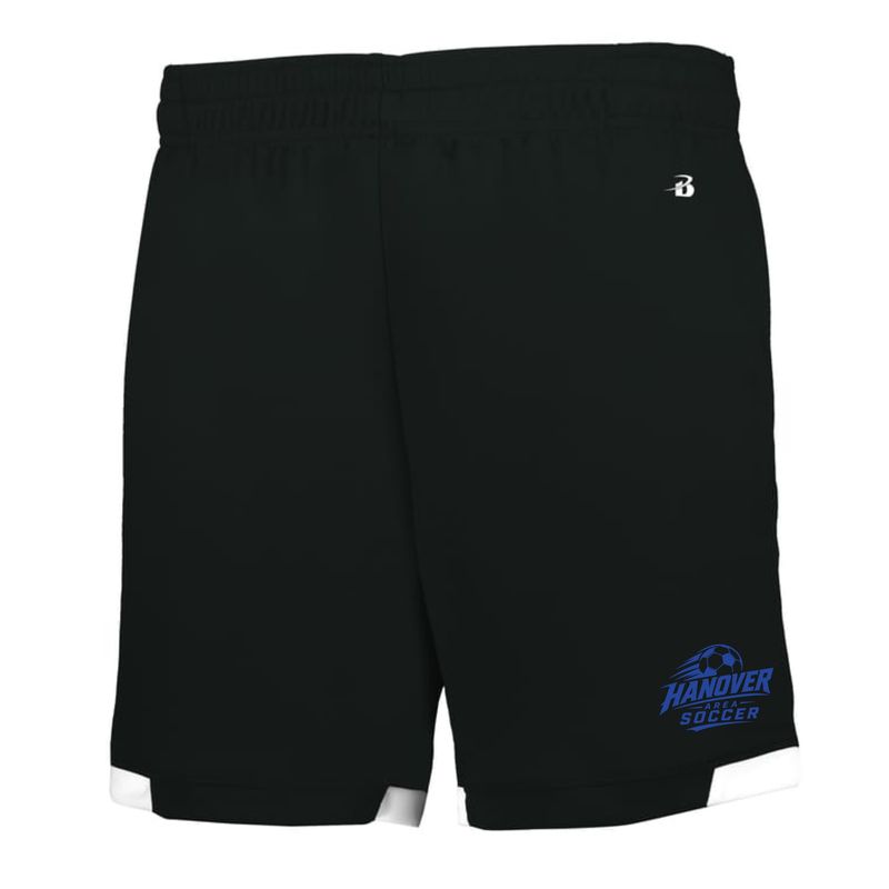 Hanover Area Soccer Badger on the Rise Pocketed Shorts