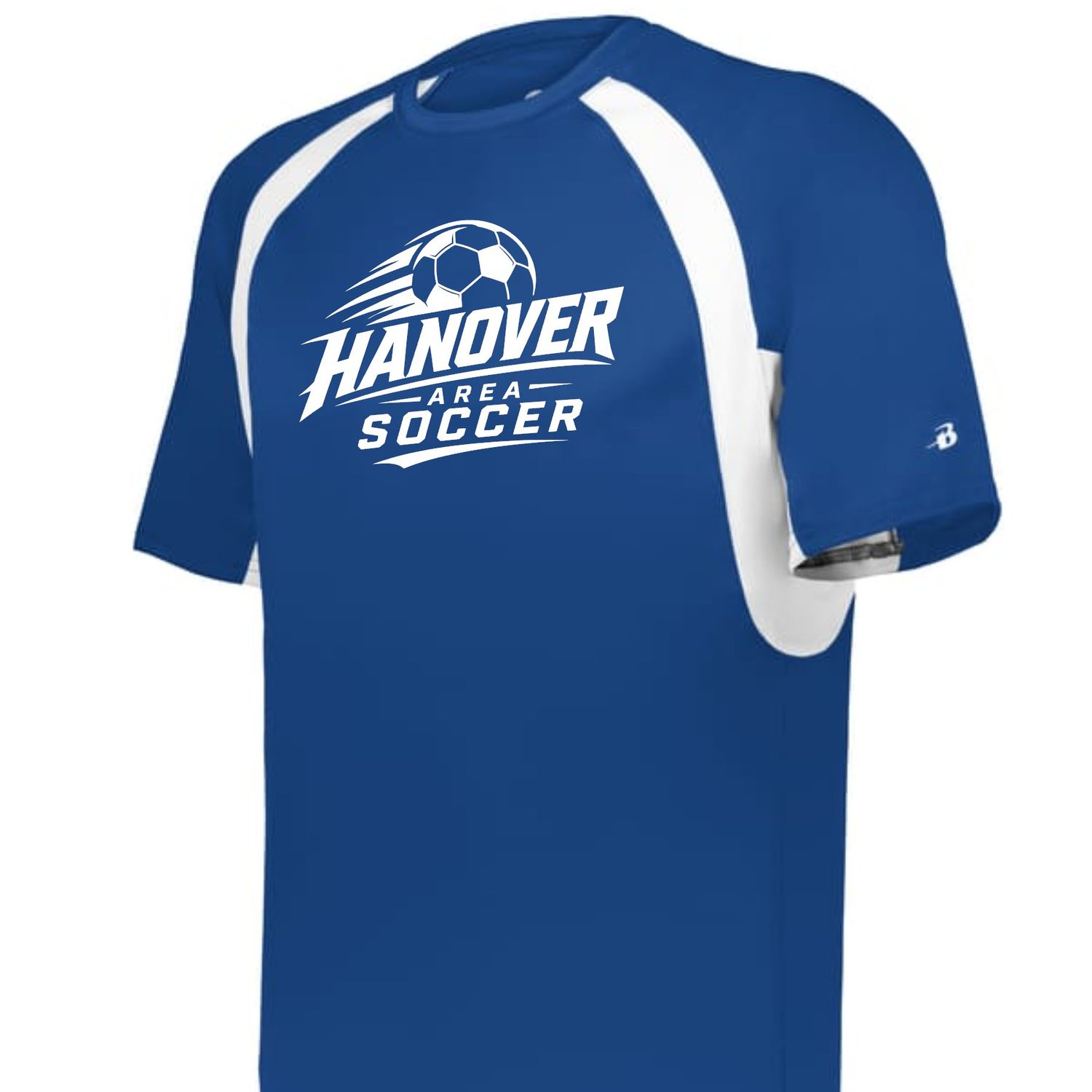 Hanover Area Soccer Badger Hook Performance Tshirt