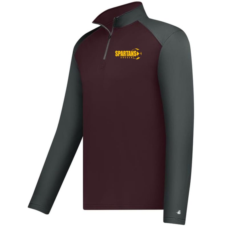 Spartans Soccer Badger Limited Edition Ultimate Softlock 1/4 Zip