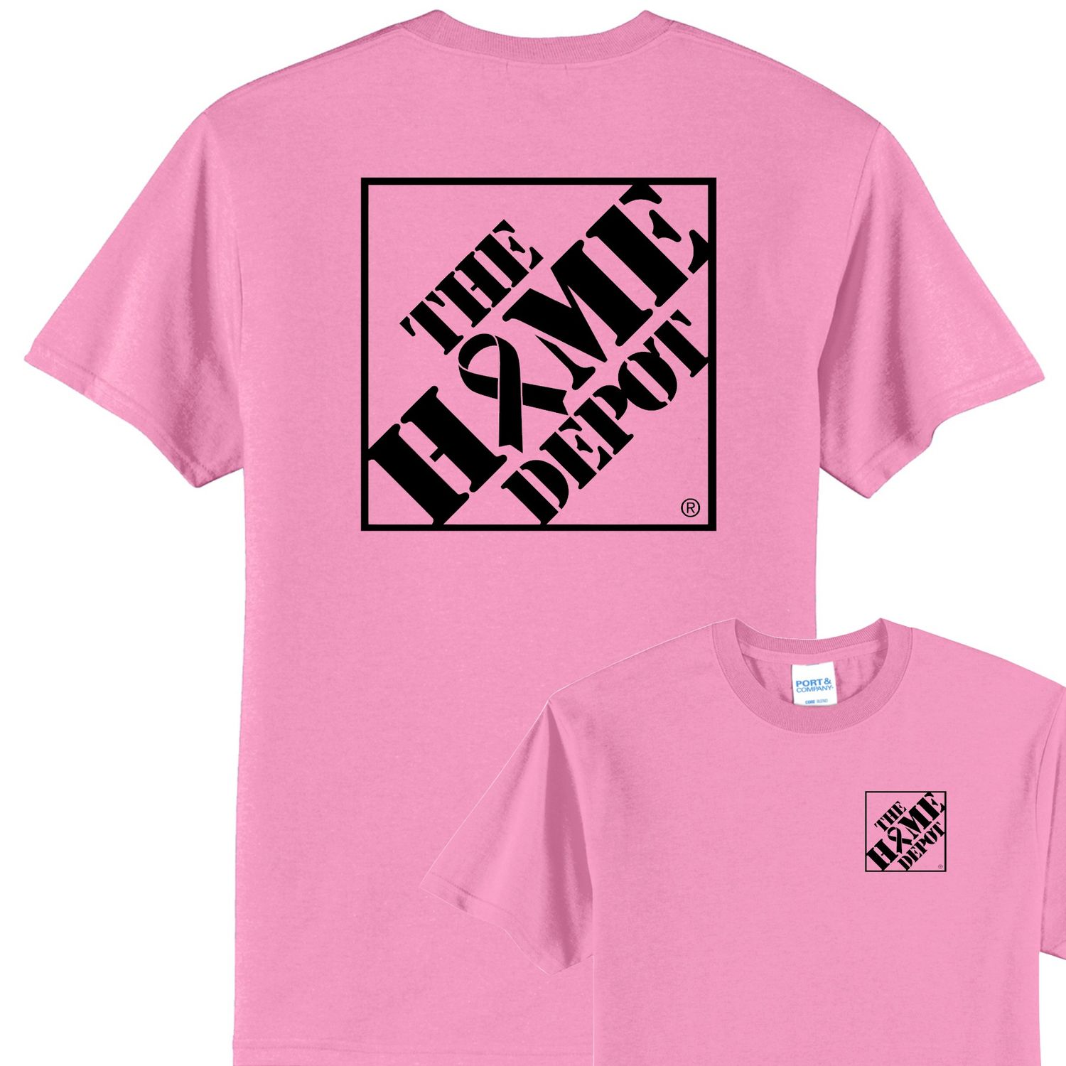 The Home Depot Breast Cancer Shirt