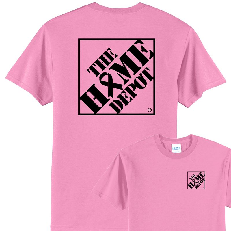 The Home Depot Breast Cancer Shirt