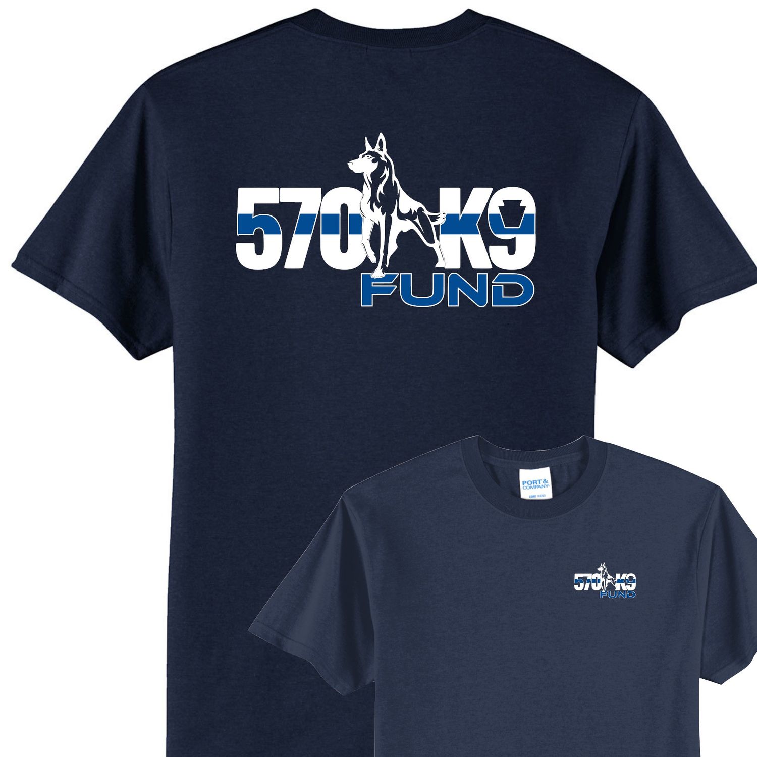 570 K9 Fund Navy Shirt