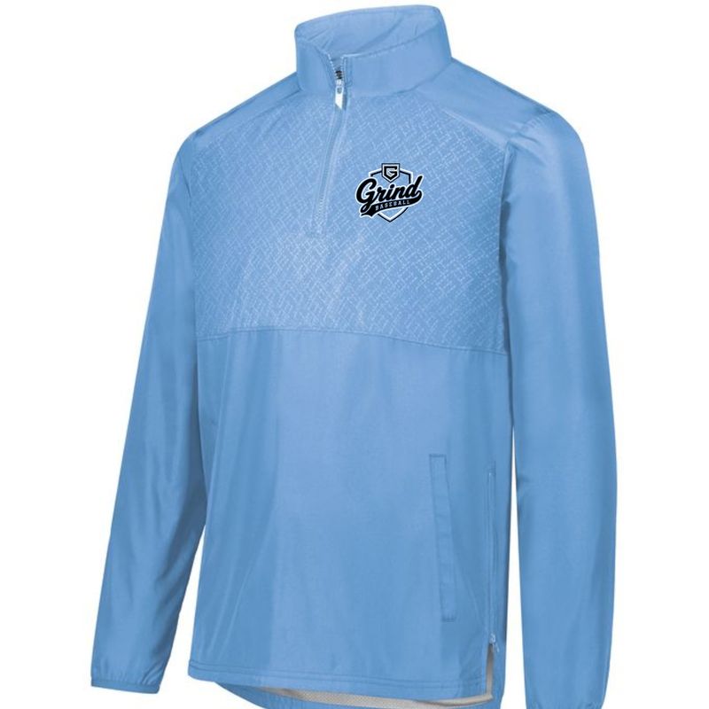 Grind Baseball Holloway 1/4 Zip Jacket