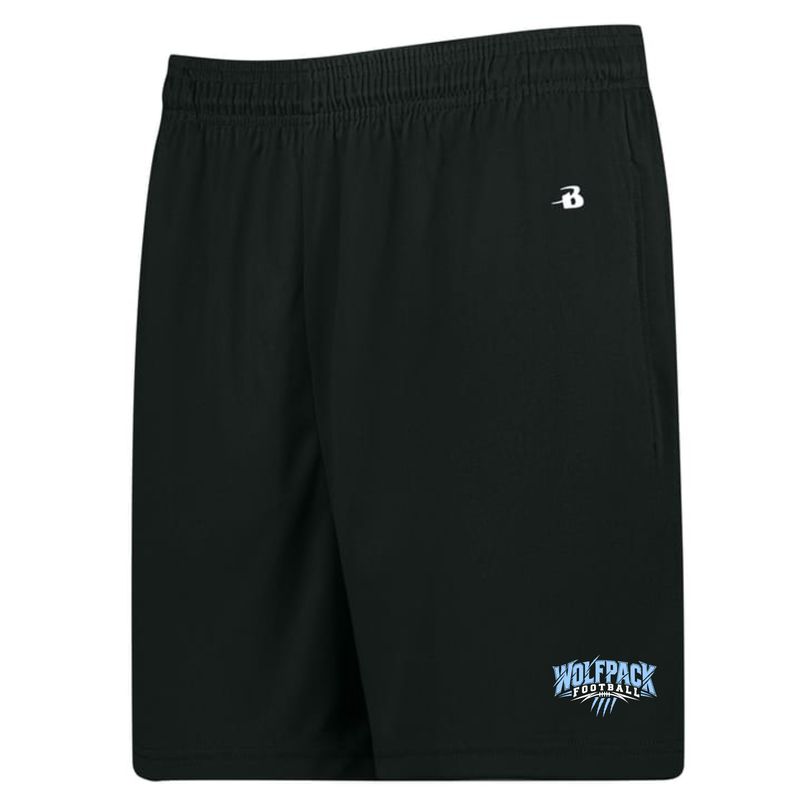 Wolfpack Football Badger 5" Performance Shorts