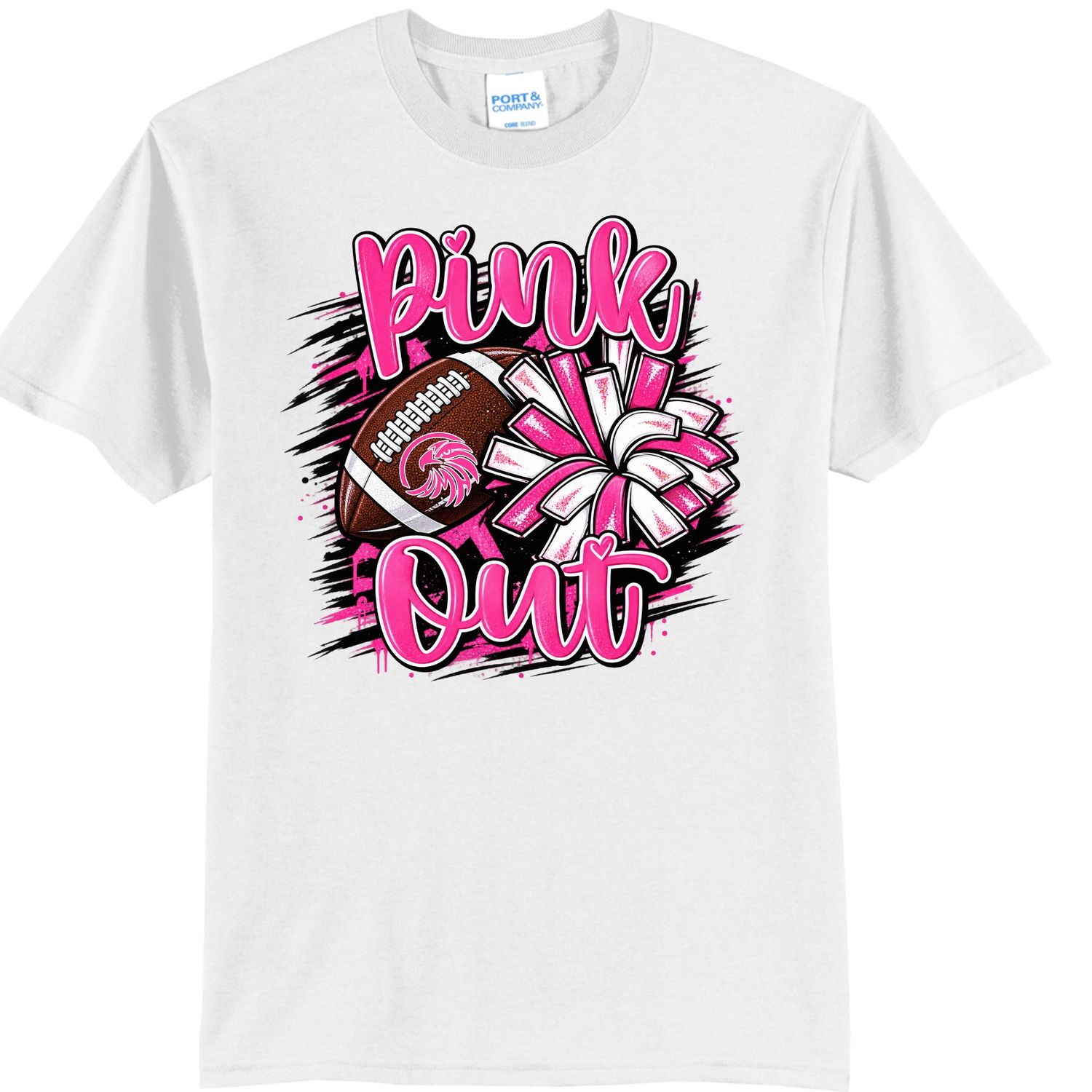 Hanover Area Mini Hawks Pink Out Shirt