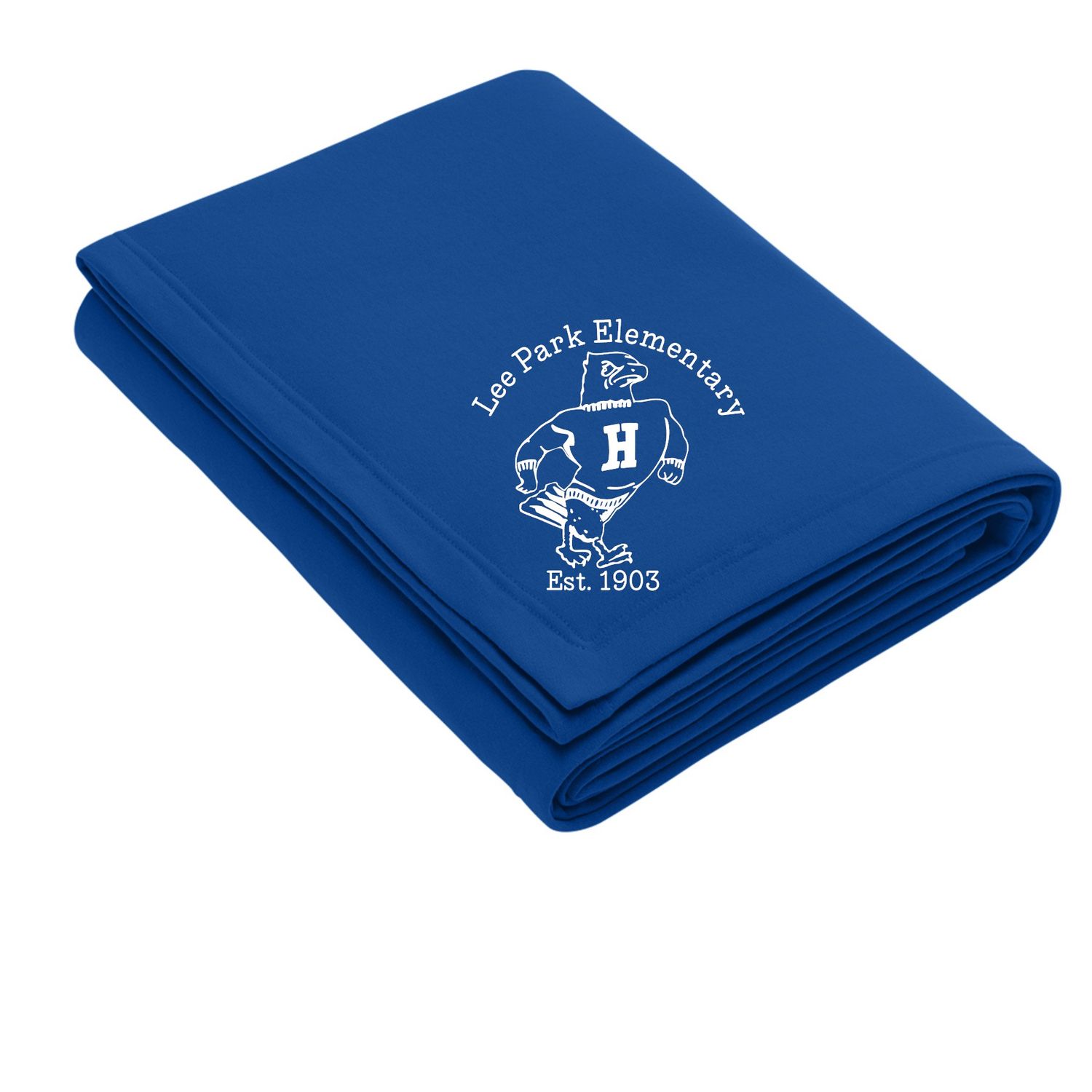 Lee Park Elementary Vintage Hawk 50X60 Sweatshirt Blanket