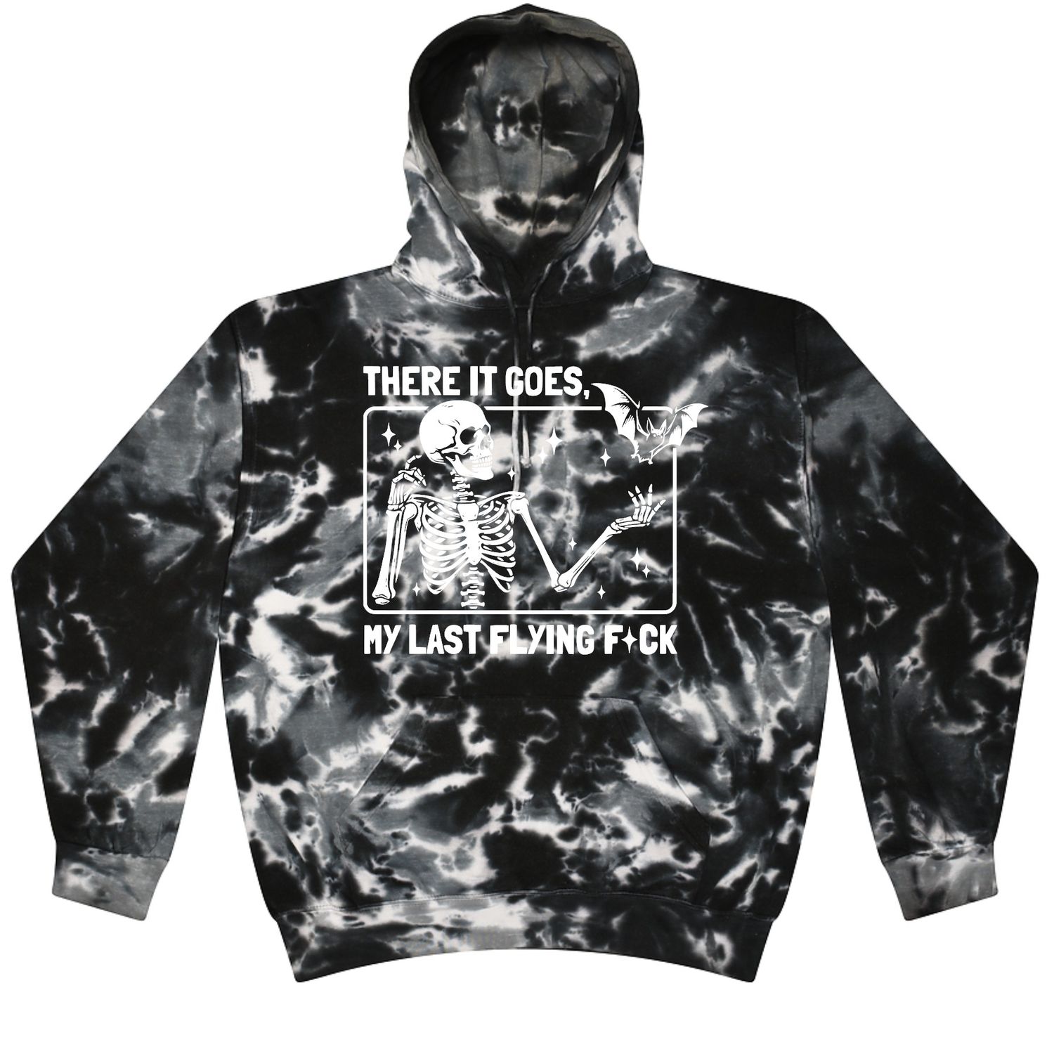 There Goes My Last Flying F*ck Tie Dye Hoodie