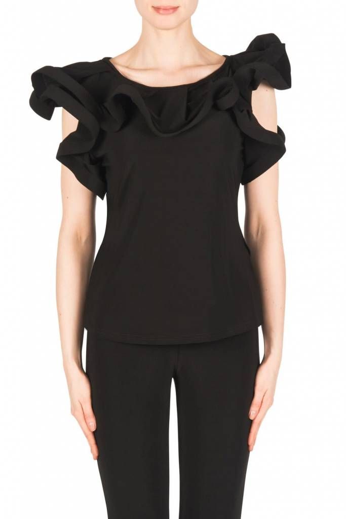 Joseph Ribkoff Oversized Ruffles Top 183168 