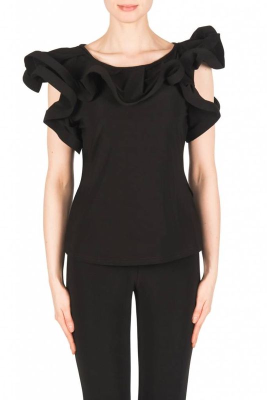 Joseph Ribkoff Oversized Ruffles Top 183168 