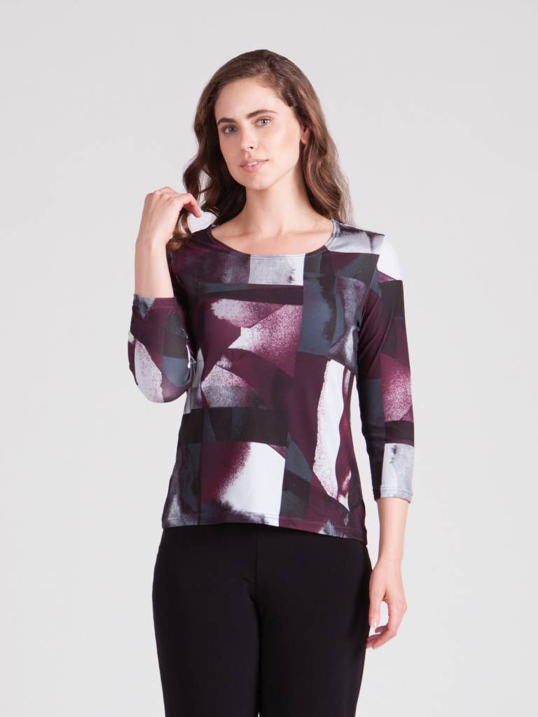 Go To Classic T Fitted 3/4 Sleeve 22173-2