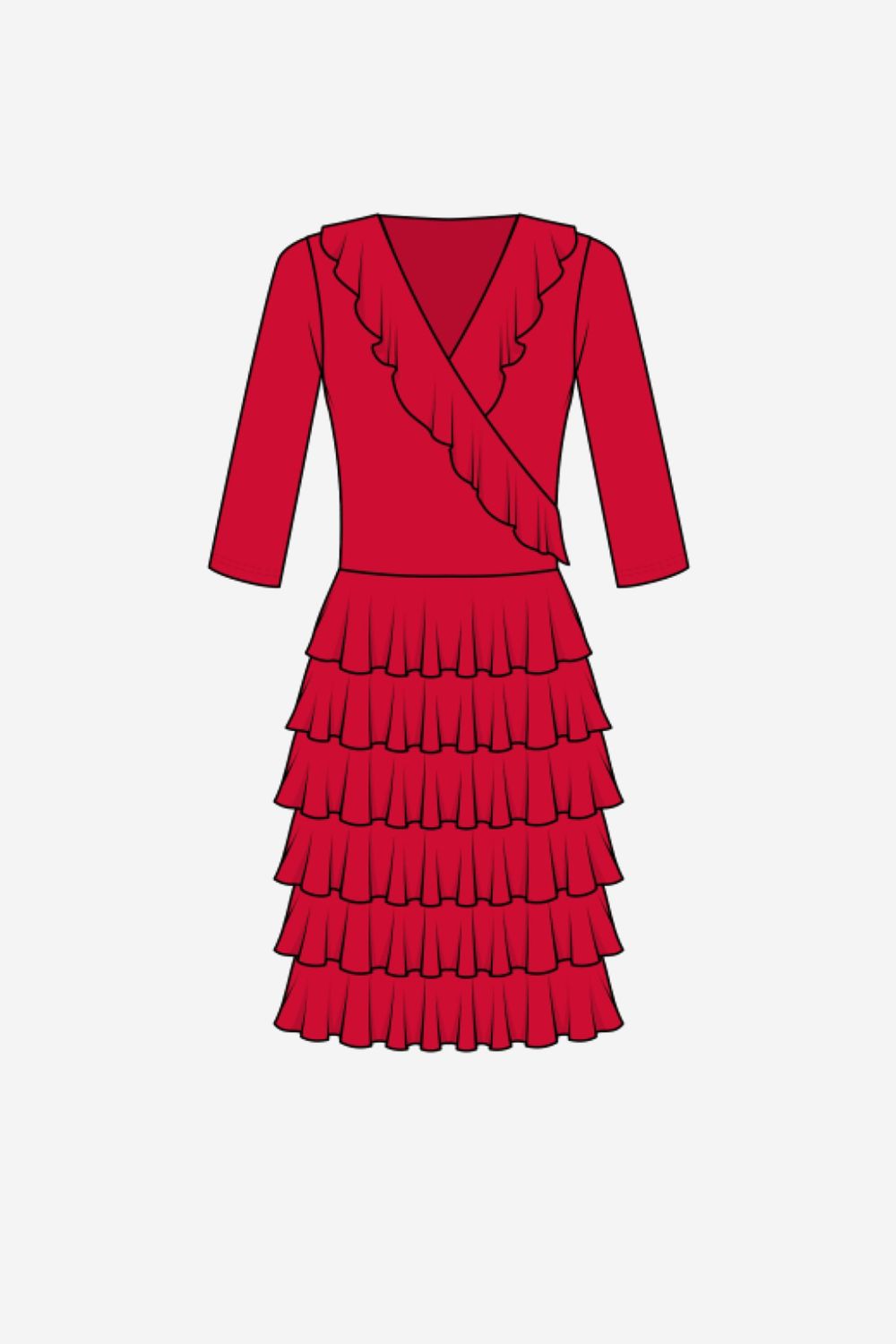 LDS JOSEPH RIBKOFF 231081 DRESS 