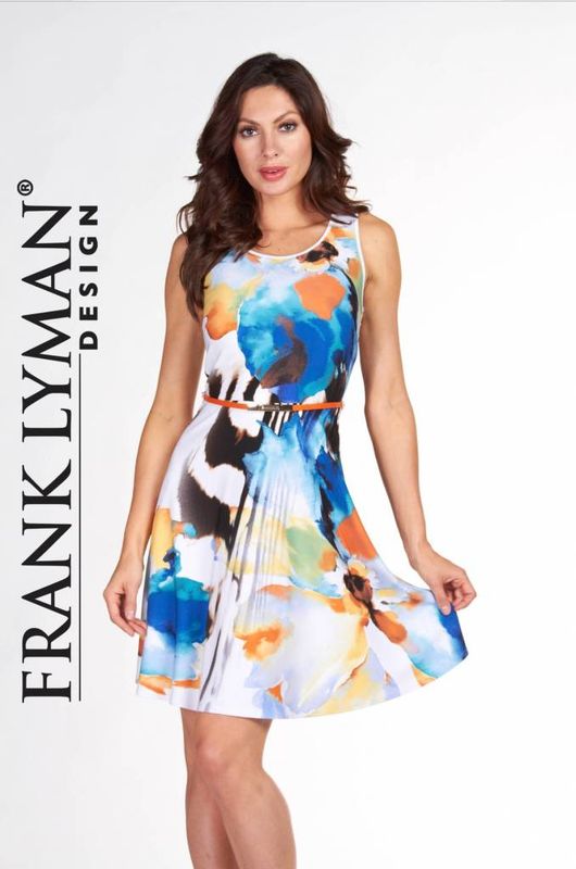 Frank Lyman Print Dress 66226