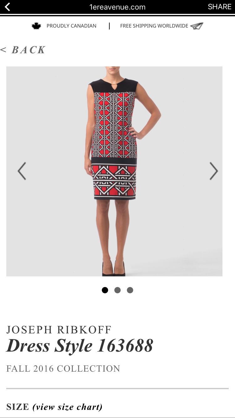 Joseph Ribkoff LDS dress 163688