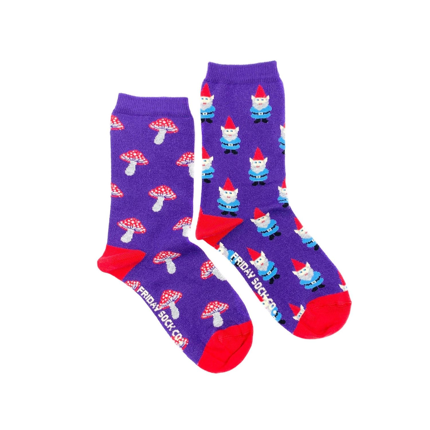 GNOME AND MUSHROOM WOMEN&#39;S SOCKS