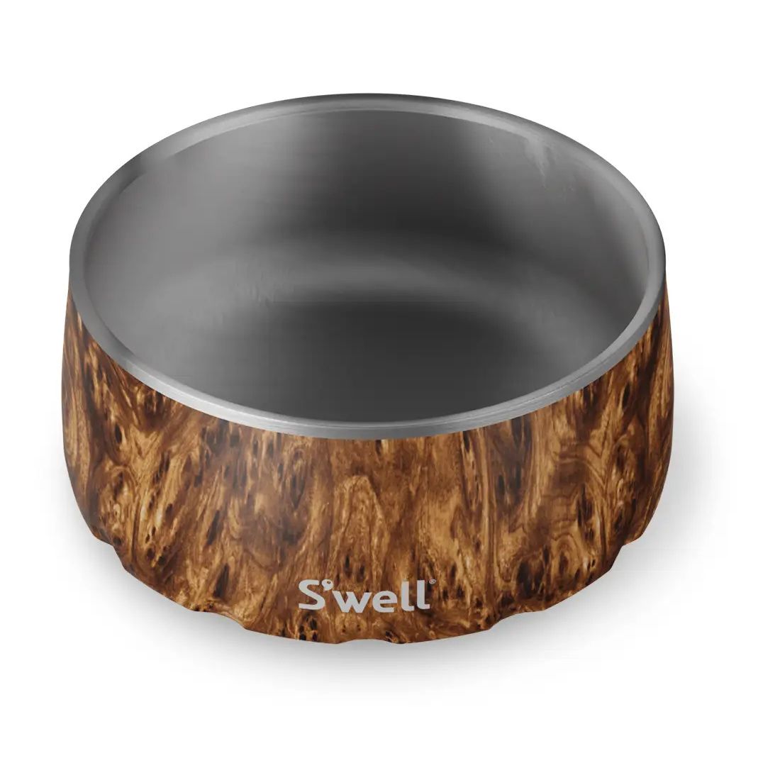 Teakwood Dog Bowl-16oz