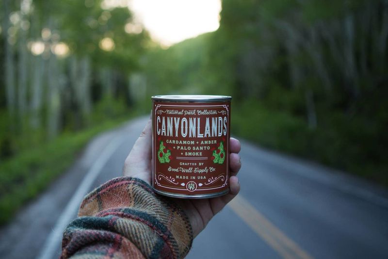 Canyonlands National Park Candle 1/2 Pint
