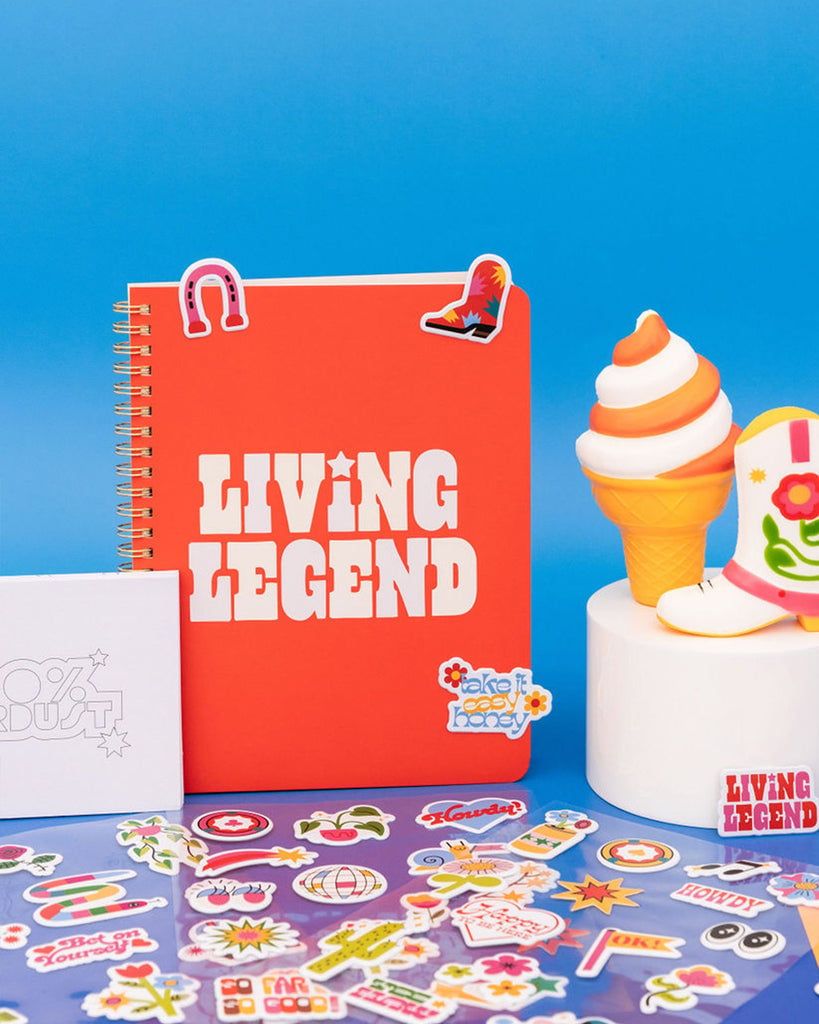 Rough Draft Mini Notebook, Living Legend