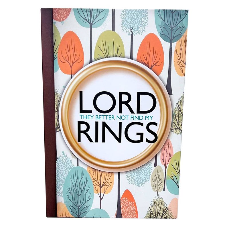 Book Safe - Lord They Better Not Find My Rings