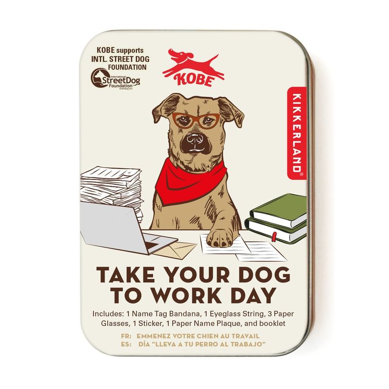 KOBE TAKE YOUR DOG TO WORK DAY