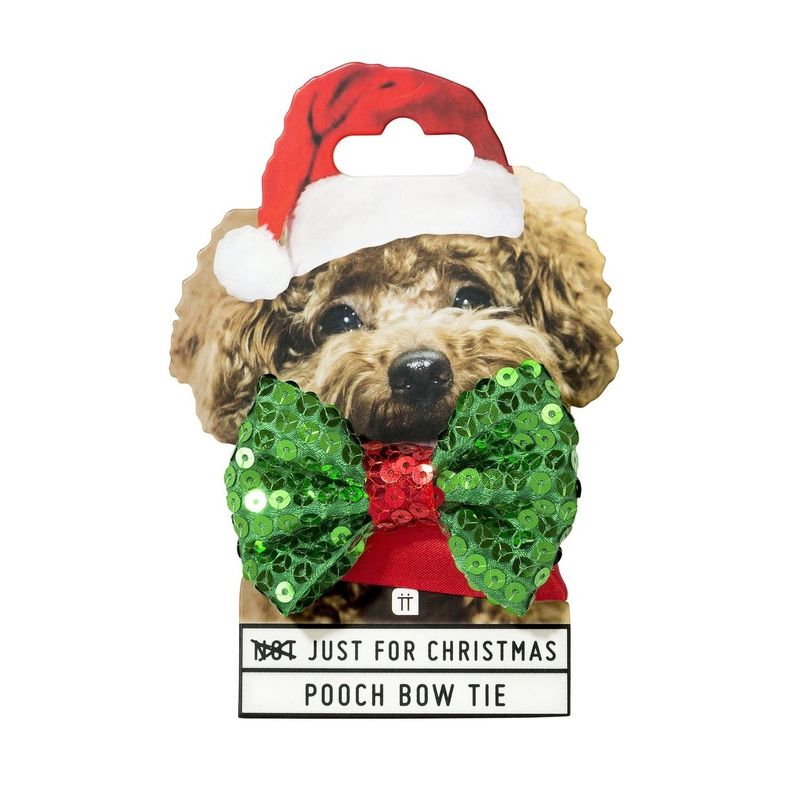 Christmas Dog Bow Tie