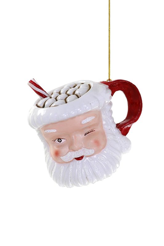 VINTAGE SANTA MUG