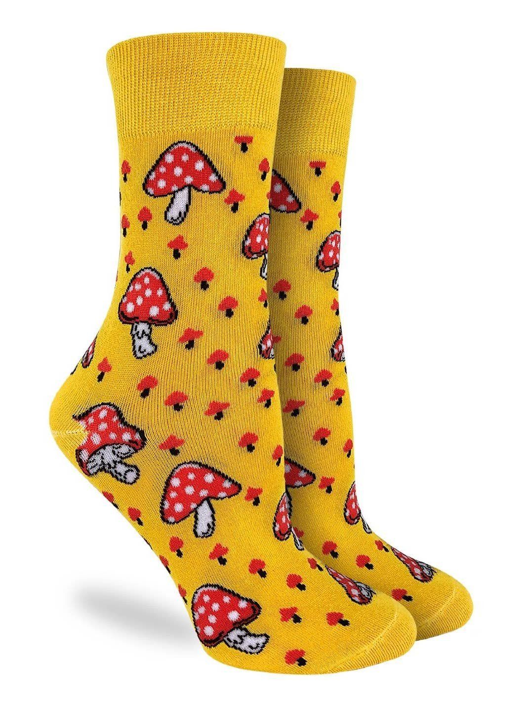 Women&#39;s Amanita Mushrooms Socks