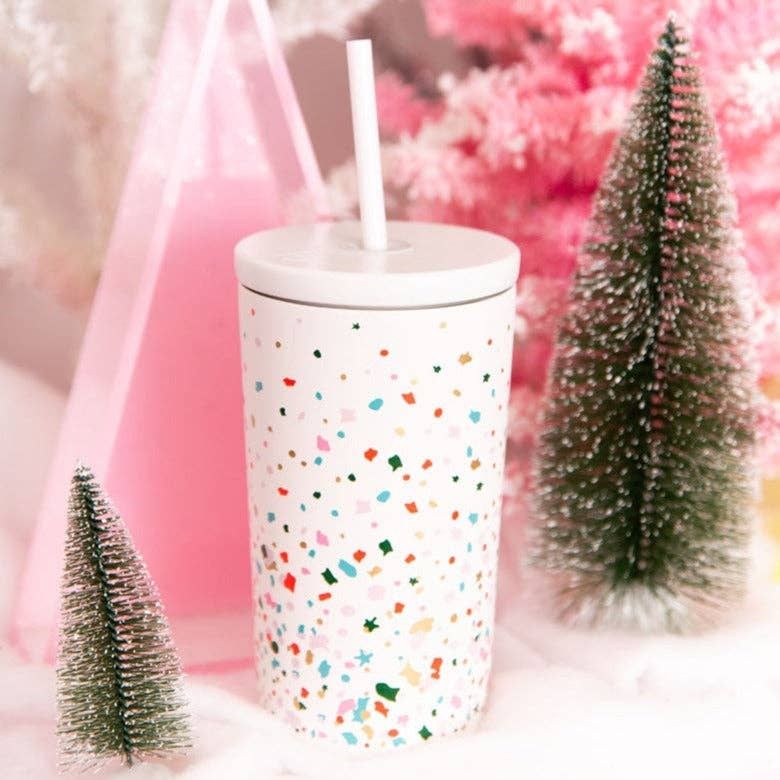Holiday Cold Cup Confetti Crack