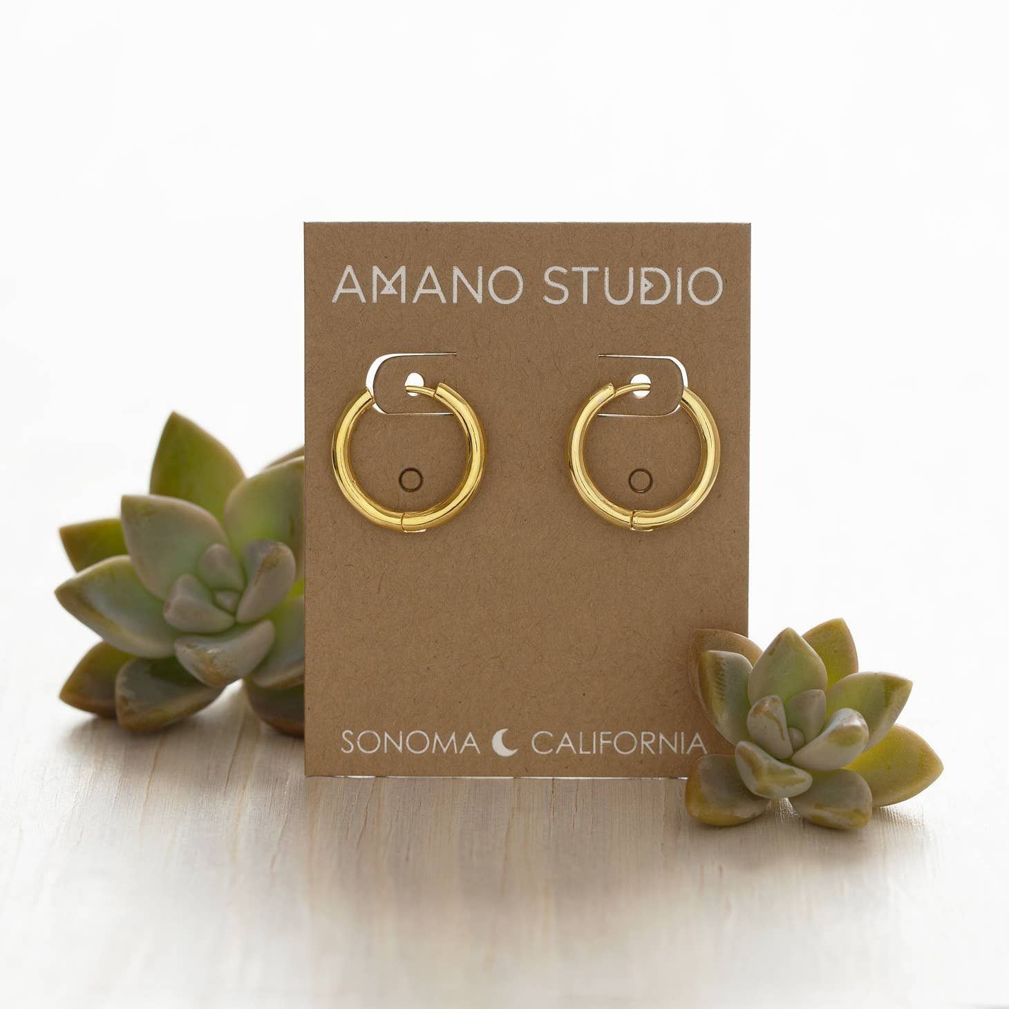 Small Gold Hoops