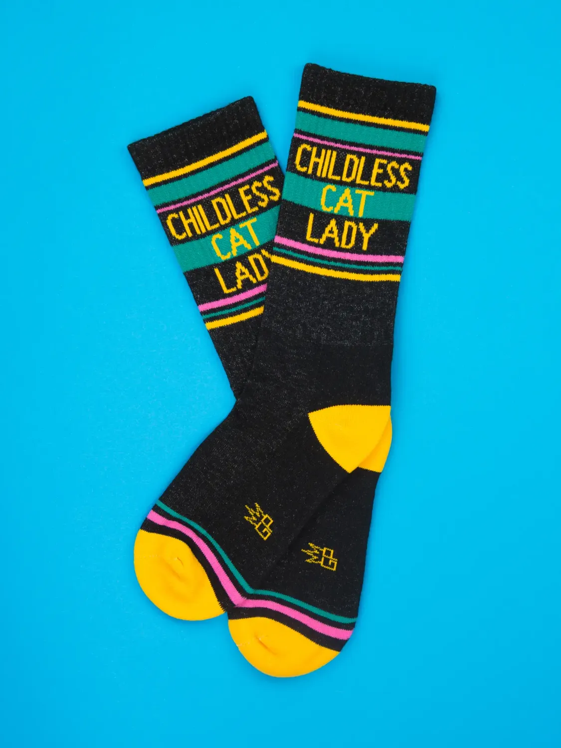 Childless Cat Lady Gym Crew Socks