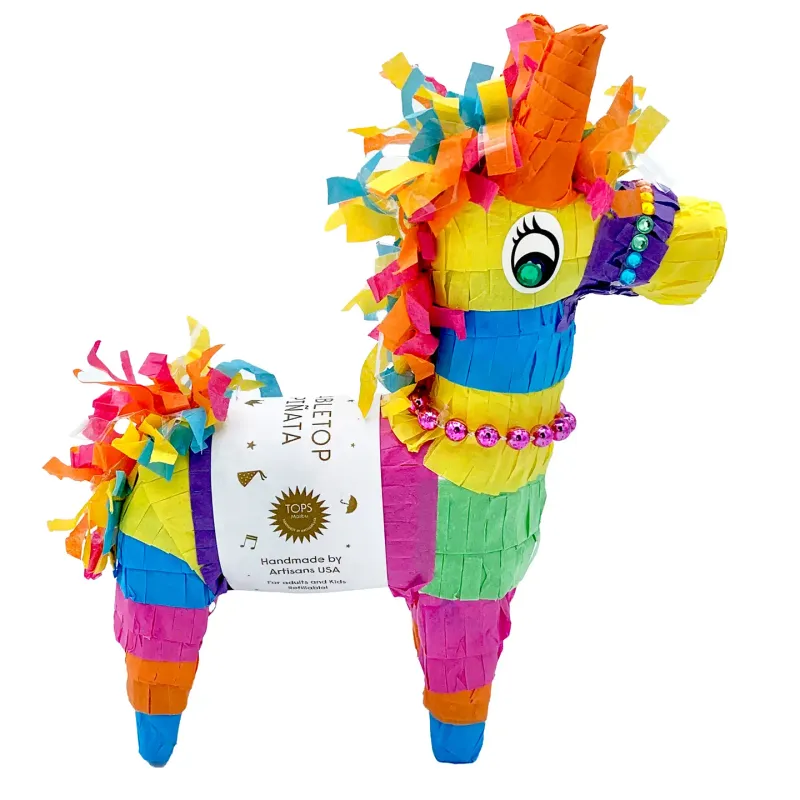 Piñata - Donkey - Refillable 8&quot; Tabletop