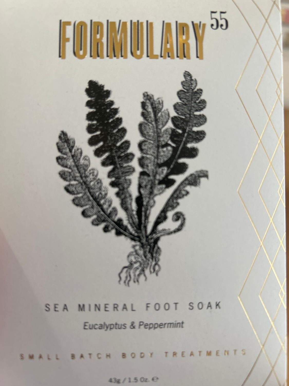 Formulary 55 Sea Mineral Foot Soak