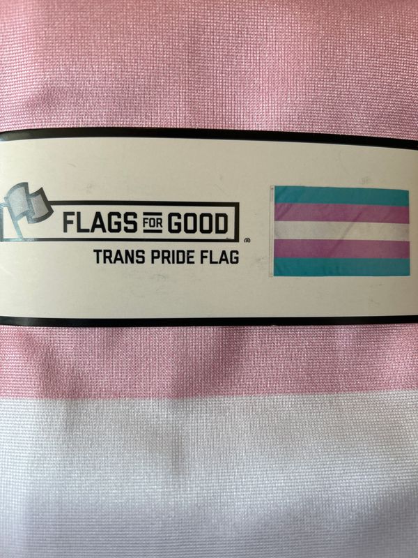 Transgender pride flag