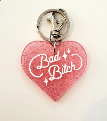 Bad Bitch Keychain