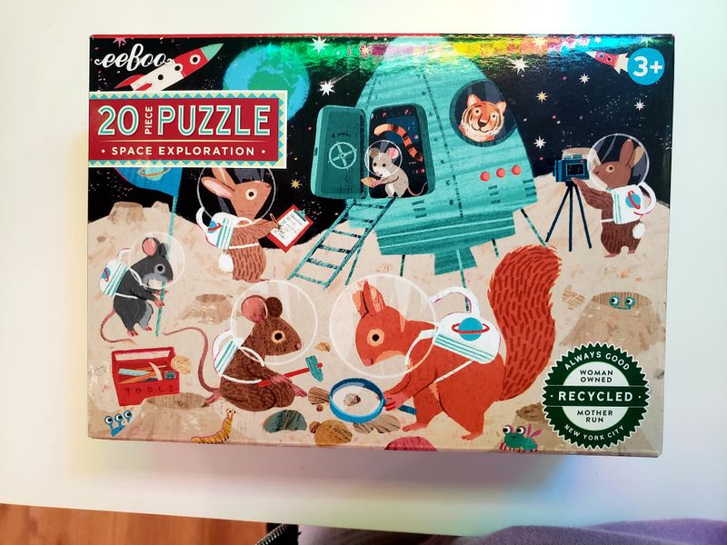 Space Exploration 20 Piece Puzzle